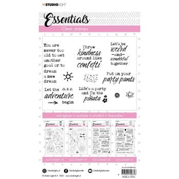 Studio Light - Clear Stamp Essentials clear stamp Let's be weird nr.120