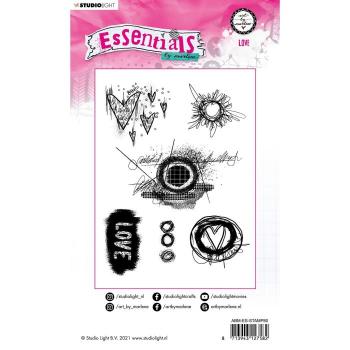 Studio Light - Cling Stamp Essentials Cling Stamps Love Nr.80