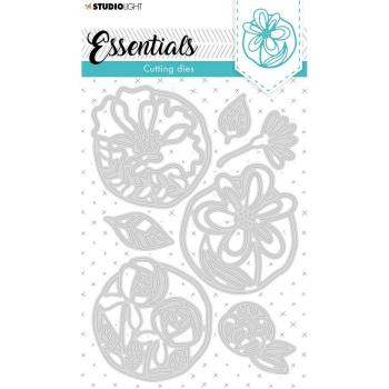 Studio Light Die Cut - Stanze - Essentials cutting die Top flowers nr.108