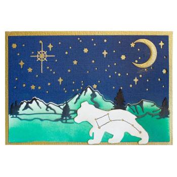 Studio Light Die Cut - Stanze - Moon flower collection cutting die North pole Scenery nr.137