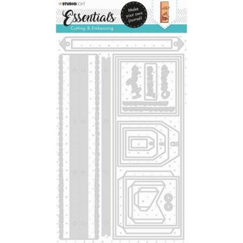 Studio Light Die Cut - Stanze - Essentials cutting die Slimline journal nr.101