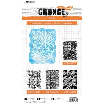 Studio Light Die Cut - Stanze - Grunge mask Snowflakes nr.52