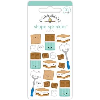 Doodlebug Design S'more Fun Shape Sprinkles 