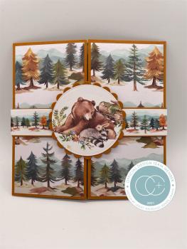 Craft Consortium In The Forest Clear Stamps Friendship 