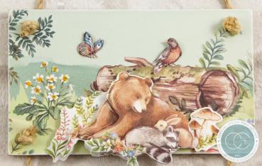 Craft Consortium In The Forest 3D Decoupage Set  - Decopage Papier