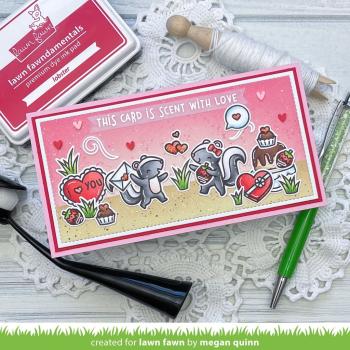 Lawn Fawn Stempelset "Scent With Love" Clear Stamp