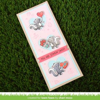 Lawn Fawn Stempelset "Scent With Love" Clear Stamp