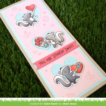 Lawn Fawn Stempelset "Scent With Love" Clear Stamp