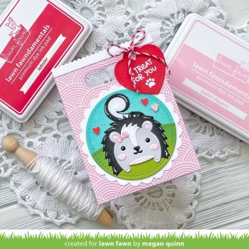 Lawn Fawn Craft Dies - Tiny Gift Box Skunk Add-On