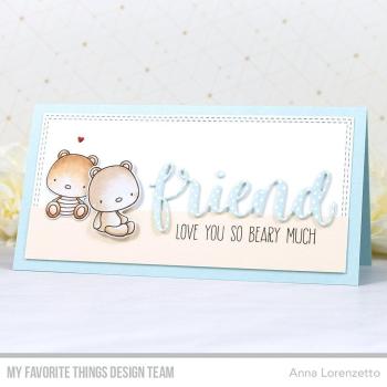 My Favorite Things Die-namics "Bear Hugs" | Stanzschablone | Stanze | Craft Die