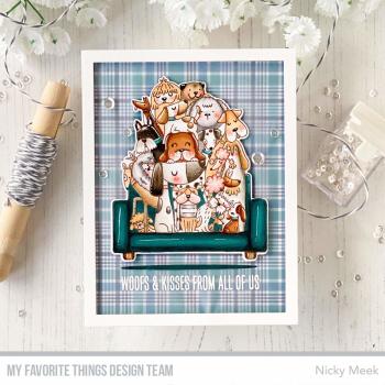 My Favorite Things Stempelset "Best Dog Friends" Clear Stamp Set