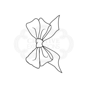 Woodware Mini Big Bow   Clear Stamp - Stempel 