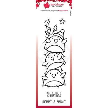 Woodware Robin Stack   Clear Stamps - Stempel 