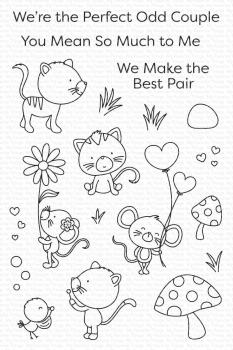 My Favorite Things Stempelset "Odd Couple" Clear Stamp Set