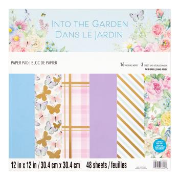 Craft Smith "Into the Garden" 12x12" Paper Pad