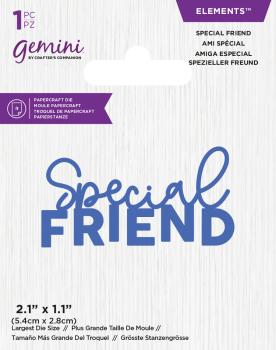 Gemini Special Friend Mini Elements Dies  - Stanze - Freundschaft