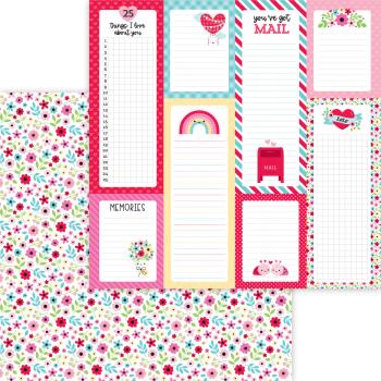 Doodlebug Design "Lots of Love " 12" Paper Pack  - Designpapier 