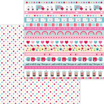 Doodlebug Design "Lots of Love " 12" Paper Pack  - Designpapier 