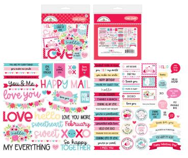 Doodlebug Design Lots of Love Chit Chat 