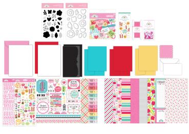 Doodlebug Design "Love Card" Cards & Envelopes - Karten & Umschläge