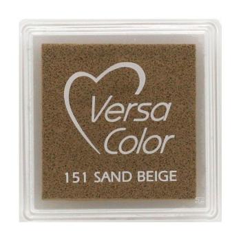 Tsukineko - Versa Color Small Ink Pad - Sand Beige   - Stempelkissen