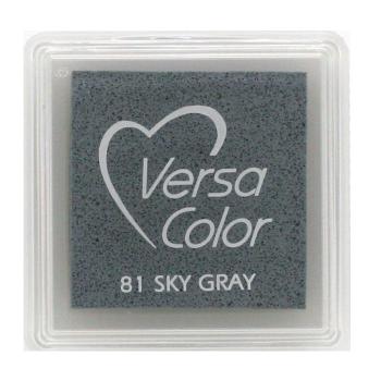 Tsukineko - Versa Color Small Ink Pad - Sky Gray   - Stempelkissen