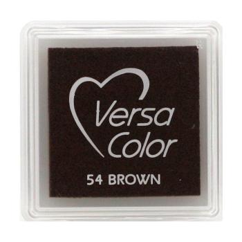 Tsukineko - Versa Color Small Ink Pad - Brown   - Stempelkissen