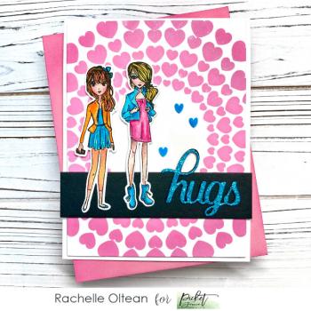 Picket Fence Studios Girls Find Your Tribe  Clear Stamps 