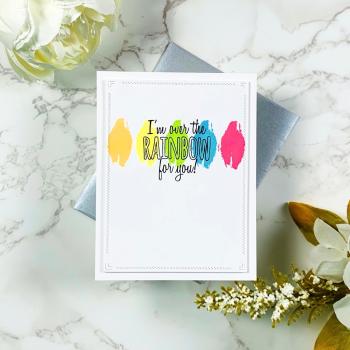 LDRS-Creative You Color My World 6x8 Inch Clear Stamps