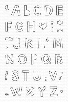 My Favorite Things Stempelset "Hip Hip Yay Alphabet" Clear Stamp Set