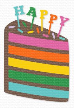 My Favorite Things Die-namics "Happy Cake Day" | Stanzschablone | Stanze | Craft Die