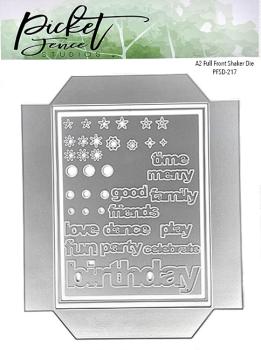 Picket Fence Studios A2 Full Front Shaker 5x7 Inch  Die (PFSD-217)