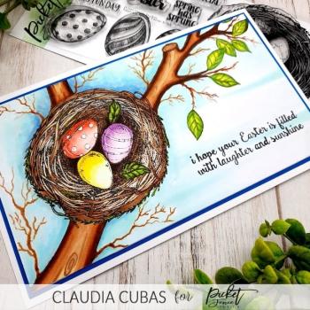 Picket Fence Studios Eggs-tra Special Easter 4x8 Inch  Die 