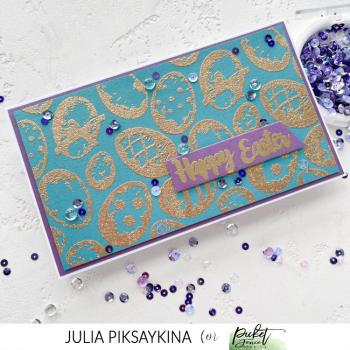 Picket Fence Studios Lavender Fields Sequin Mix  Pailetten