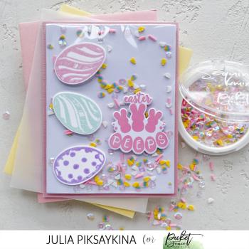 Picket Fence Studios On an Egg Hunt Sequin Mix Streuteile