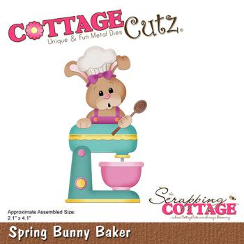 Scrapping Cottage Die - Spring Bunny Baker