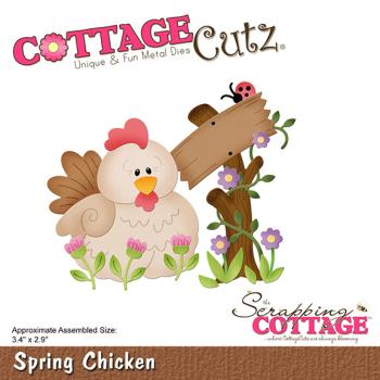 Scrapping Cottage Die - Spring Chicken