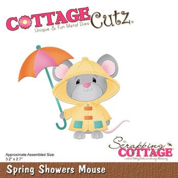 Scrapping Cottage Die - Spring Showers Mouse