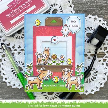 Lawn Fawn Stempelset "You Goat This" Clear Stamp