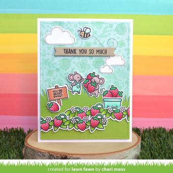 Lawn Fawn Stempelset "Berry Special" Clear Stamp