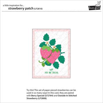 Lawn Fawn Craft Dies - Strawberry Patch