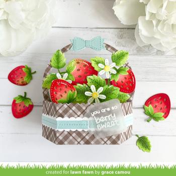 Lawn Fawn Craft Dies - Strawberry Patch