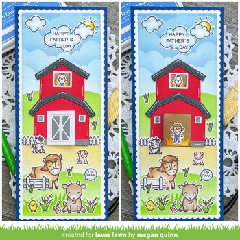 Lawn Fawn Craft Dies - Build-a-Barn