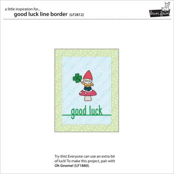 Lawn Fawn Craft Dies - Good Luck Line Border