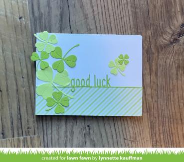 Lawn Fawn Craft Dies - Good Luck Line Border