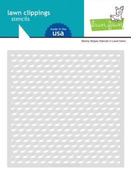 Lawn Fawn Stencil - Schablone - "Skinny Stripes Stencils (2pcs)"