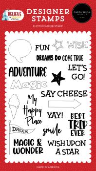 Carta Bella "Dream" Stempelset - Clear Stamp-Set