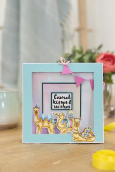 Crafters Companion - Camel Kisses and Wishes  - Clear Stamps