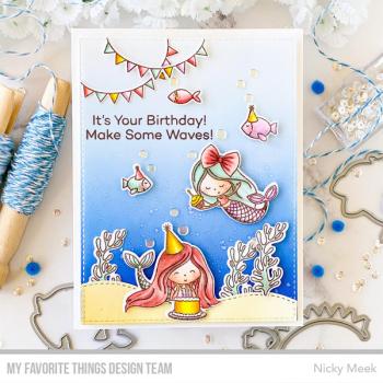 My Favorite Things Stempelset "Bubbly Birthday" Clear Stamp Set