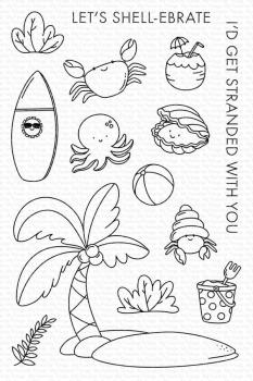 My Favorite Things Stempelset "Island Shell-ebration" Clear Stamp Set